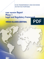 Peer Review Report Phase 1 Virgin Islands (British)