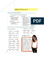 prepositions of time