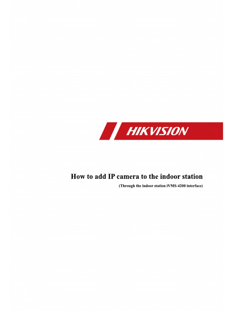 how-to-add-ip-camera-to-the-indoor-station-pdf