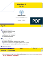 Algorithms-I CSC 302 (July-Dec2022 IIITK) L39-L40