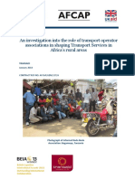 AFCAP Transaid Final Report - Transport Operator Associations and Rural Access v5