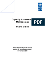 UNDP Capacity Assessment Users Guide