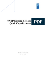 UNDP Methodology For Quick Capacity Assessments PDF