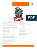 772-01 Sectioned 4-Cylinder Gasoline Engine Trainer