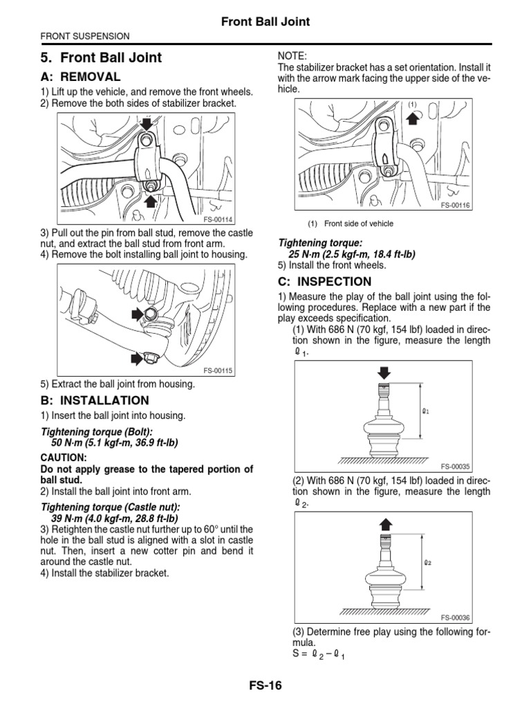 5 front ball joint pdf nut hardware manufactured goods