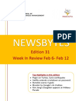 Newsbytes Edition 31