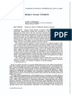 American J Phys Anthropol - 1992 - Rosenberg - The Evolution of Modern Human Childbirth