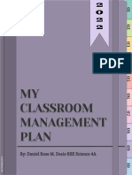 My Classroom Management Plan