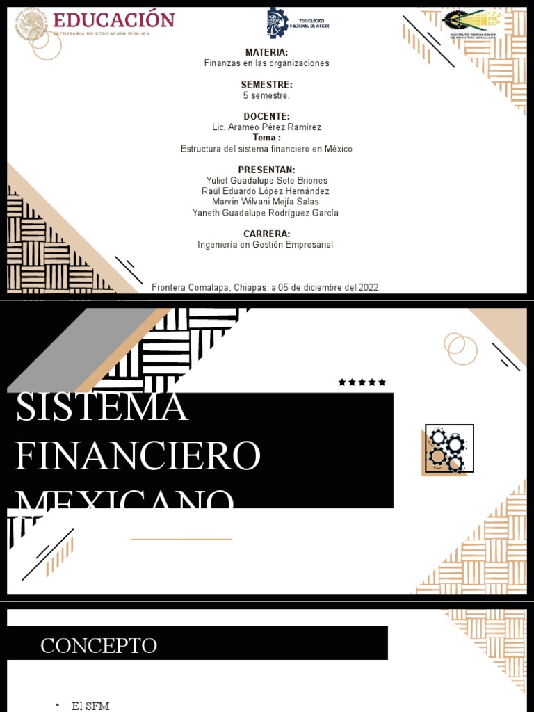 Estructura del Sistema Financiero Mexicano | PDF | Bancos | Bolsa