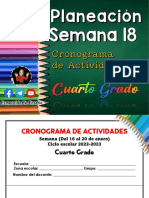 ?4° S18 PLANEACIÓN SEMANAL Esmeralda Te Enseña