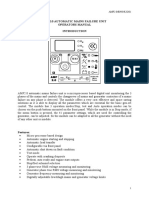 AMF2.0 automatic mains failure unit manual
