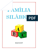 Familia silábica letras iniciais