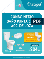 Combo baño duradero y ahorro