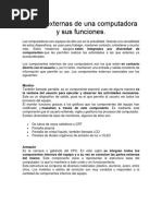 Partes del Equipo de Cómputo | PDF | Hardware de la computadora ...