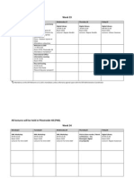 Dill Summer School Schedule