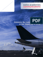 Faktenblatt Klimawirkung Flugverkehr 2020 FR