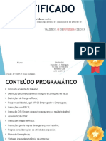 Certificado Integração