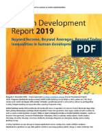 Izveštaj o Ljudskom Razvoju Za 2019