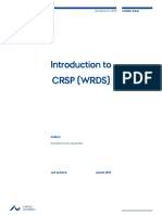 Manual WRDS CRSP