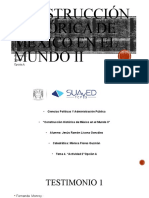 Construcción Histórica de México en El Mundo II