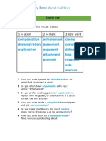 8a Vocabulary Bank Answer Keys