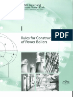 I Rules For Constrution of Power Boilers