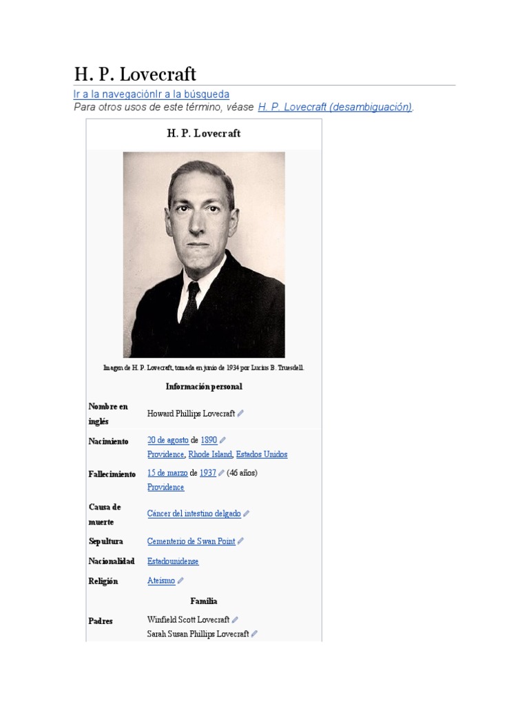 HP Lovecraft | PDF | HP Lovecraft | Cthulhu Mythos