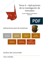 Tema 4 - Aplicaciones de La Investigación de