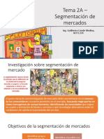 Tema 2A - Segmentación de Mercados