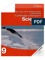 Cambridge Checkpoint Science Coursebook Grade 9