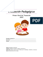 Evaluación Pedagógica