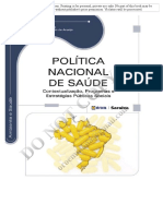 Política Nacional de Saúde - Capítulo 1