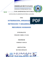 Integracion de Recursos Humanos