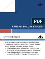 Kriteria Failure Batuan-November 2015