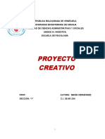 Proyecto Creativo