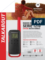 TALKABOUT T210 DataSheet ES