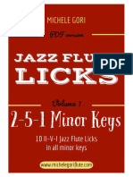 2 5 1 Minor Jazz Flute Licks Demo