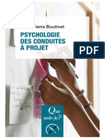 Psychologie Des Conduites À Projet-2021