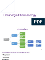 Cholinergic Pharmacology and Receptors