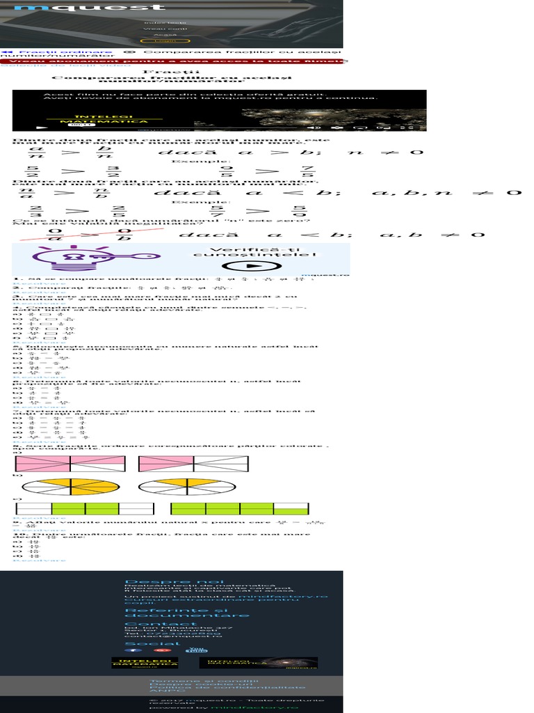 Înțelegi Matematica - Mquest | PDF