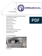 Mantenimiento de Extractores en Planta Surquillo