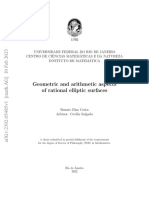 Geometric and Arithmetic Aspects of Rational Elliptic Surfaces - Dias Costa