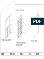 Name School CAN.# Title Date: Types of Doors