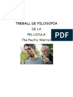 Treball de Filosofia - El Guerrer Pacific