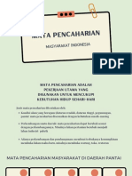 Jenis Mata Pencaharian