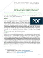 Alimentação Caseira No Diagnóstico e Tratamento Da Hipersensibilidade Alimentar em Cães, Relato