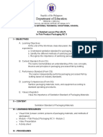 1 - DLP in FPP - Sanitation Standard For Packaging Materials