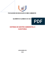 Sistema de Gestão Ambiental E Auditoria