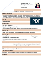Resume - DR - Hemalatha H A - Format6