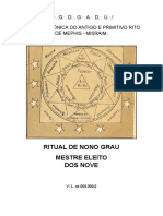 09 Grado 01 Ritual de Maestro Elegido de Los Nueve - GN.PT